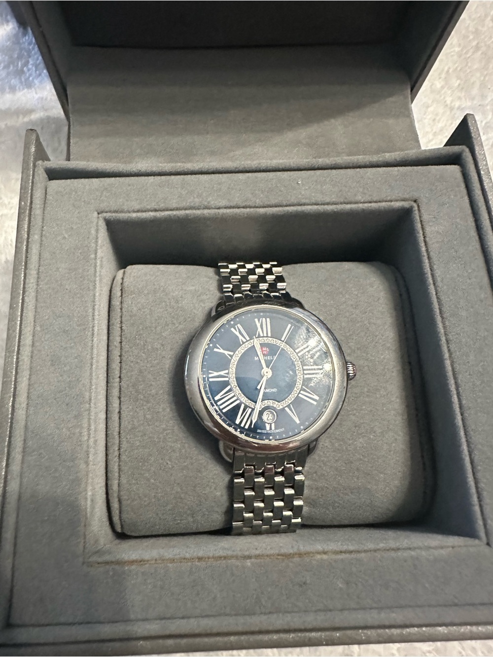 Michele women’s watch in original box
